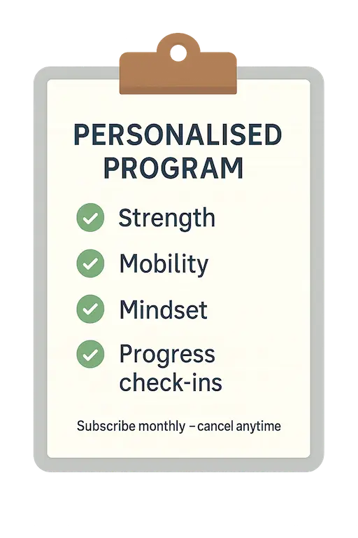 Personalised Program (subscription)