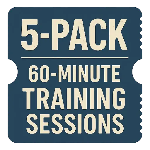 5 Pack of 60min personal training sessions 