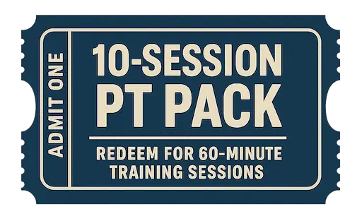10 Pack of 60min personal training sessions